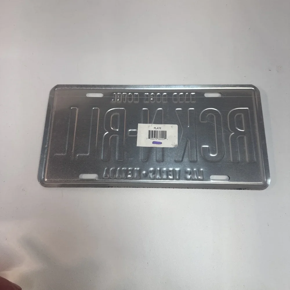Hard Rock Las Vegas License Plate Tag Front Booster Jackpot Winner